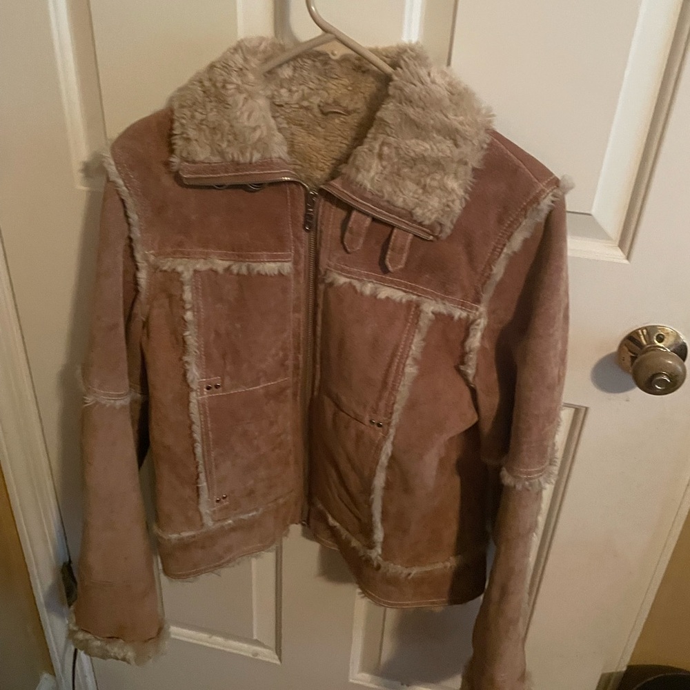 Wilson suede caramel tan jacket, !! Great condition